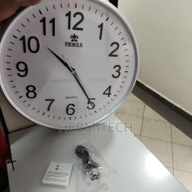Wall Clock Surveillance Camera CCTV Hidden Spy Wall Clock - main view