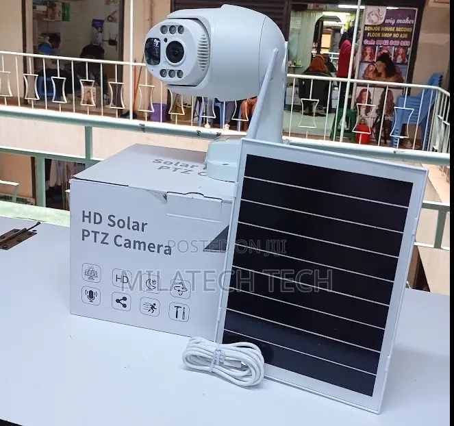 Ubox 4g Solar PTZ Camera With 360° Coverage