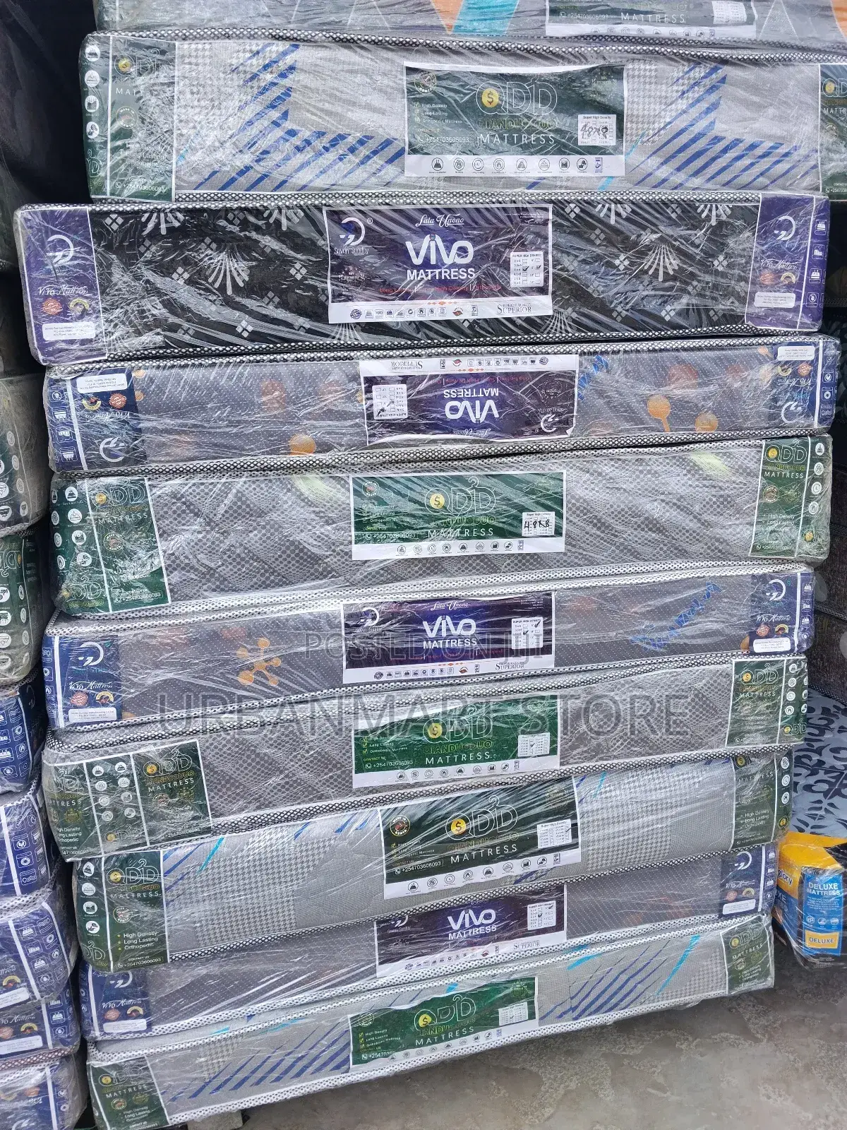 4x6 6 Inch Vivo High Density Durable Mattress