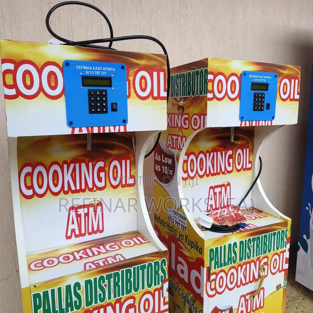 Salad Oil Atm Machine for Shops Retail Businesses