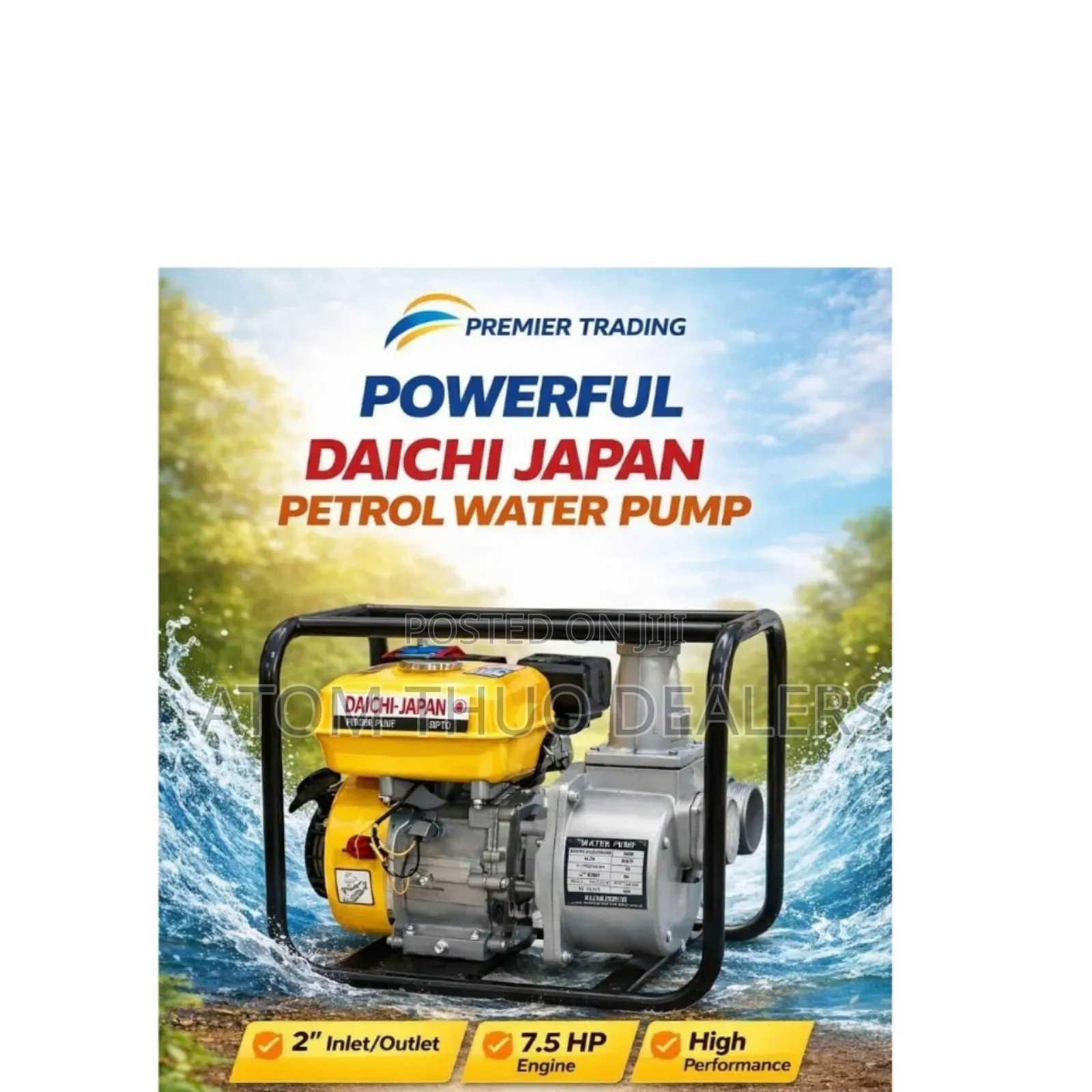 Daichi Japan Petrol Water Pump