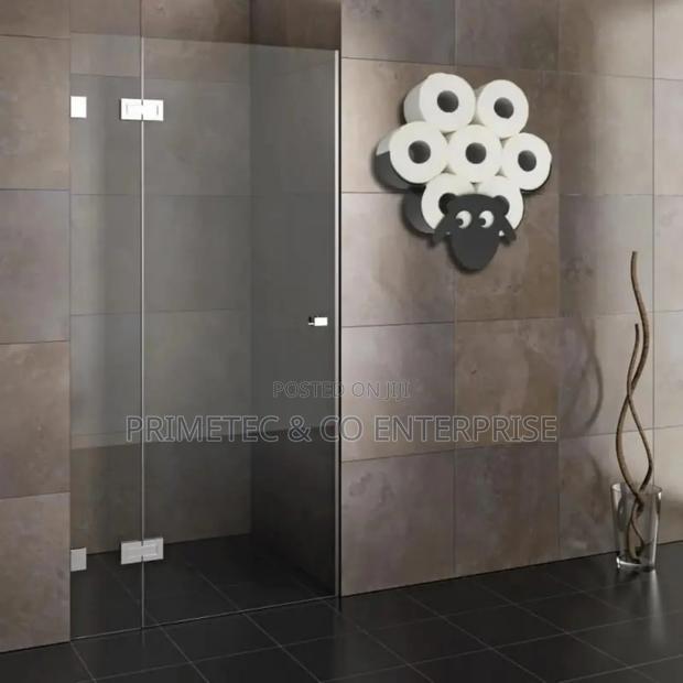 Toilet Paper Holder Wall Mounted Tissue Storage Roll Holder Hold Up
