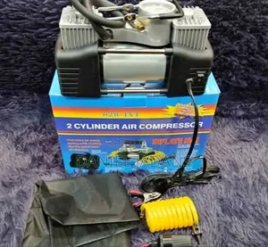 Brand New/Portable Air Double Cylinder Compressor -Heavy Duty