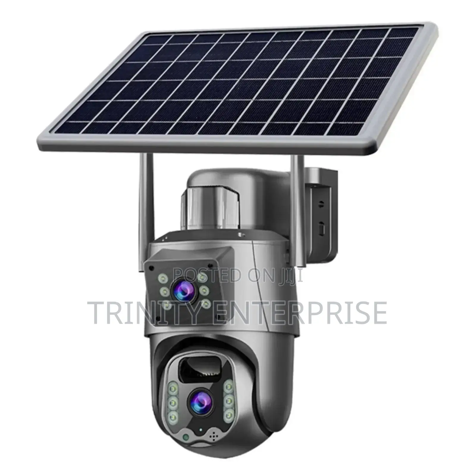 V380 Pro Dual Lens Ai Solar Camera