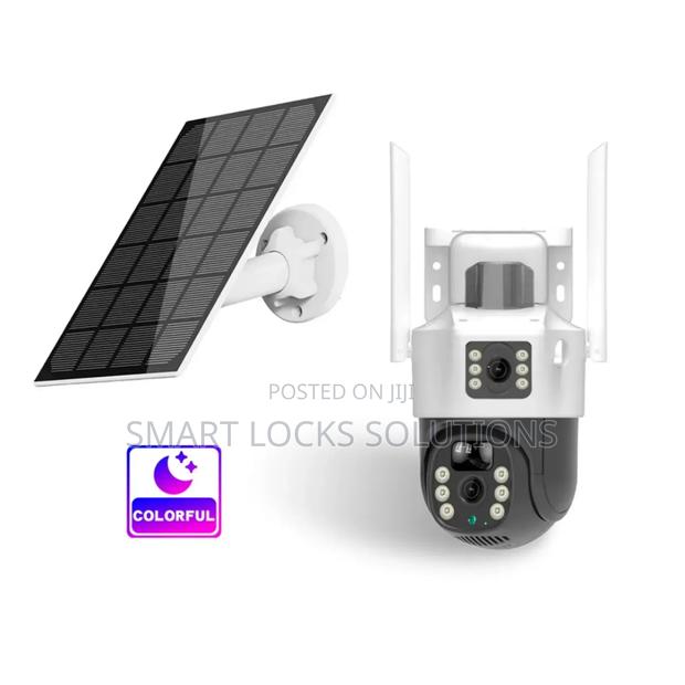 V380 Pro Dual Lens Ai Solar Camera - thumbnail 2
