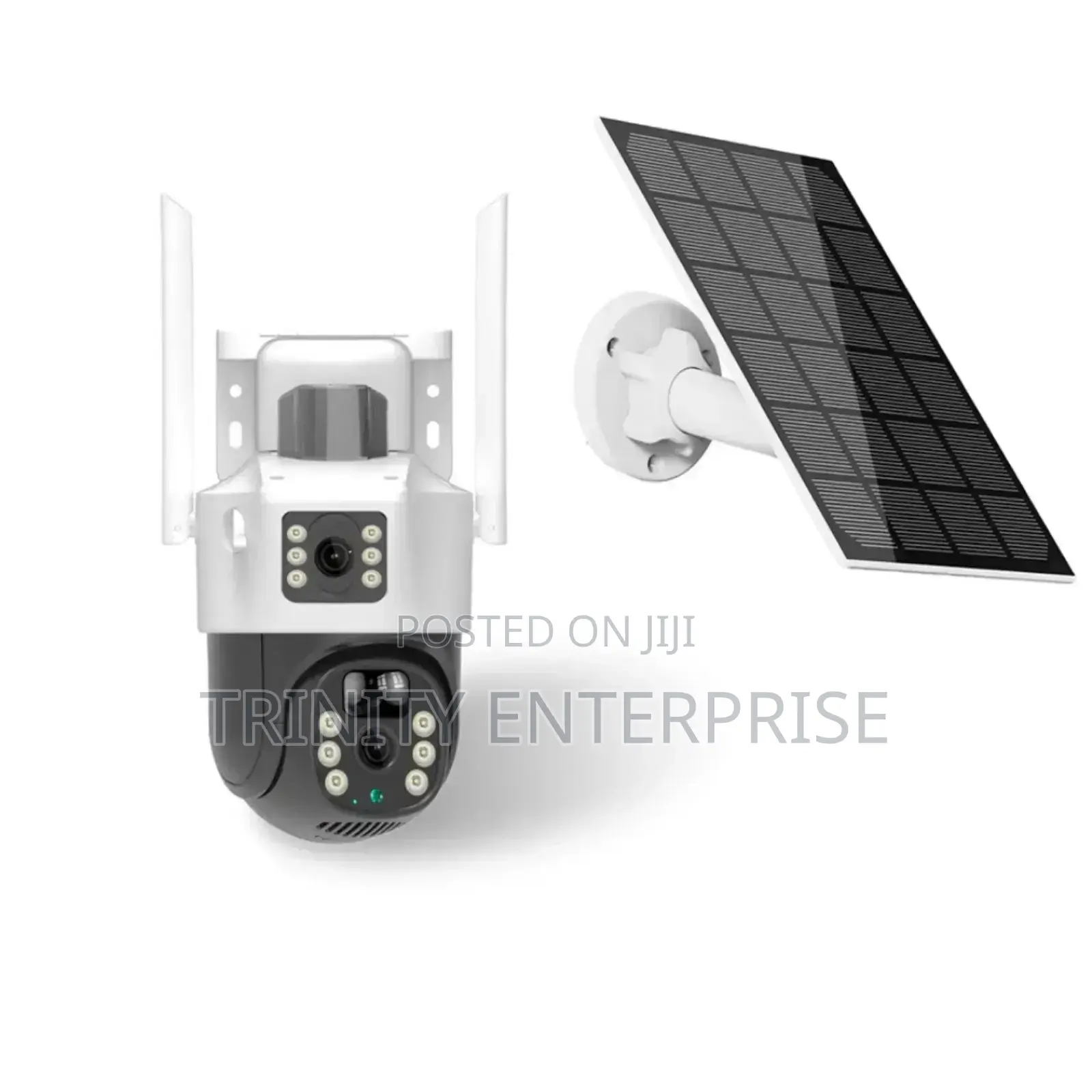 V380 Pro Wireless Solar Light Outdoor Powered Wif Ai Human Night