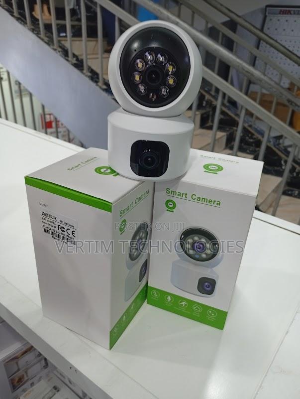 Simcard 4g Indoor Dual Lens PTZ Camera With 2 Way Audio