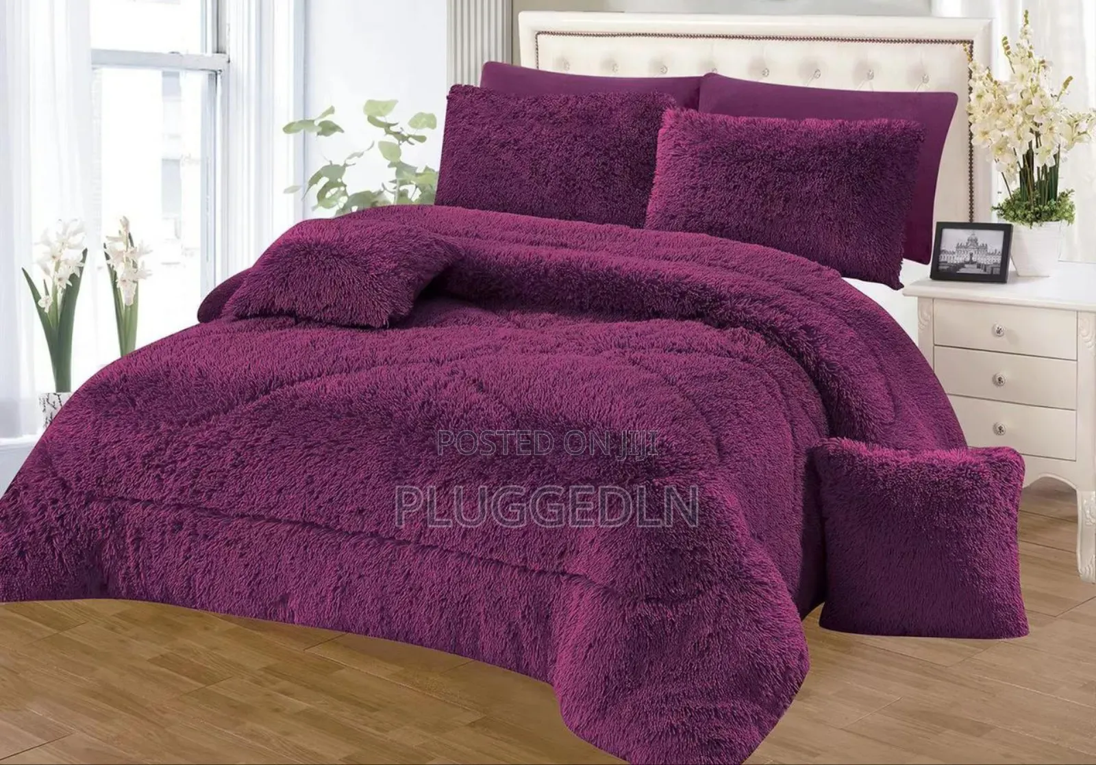 “Premium Fluffy Duvet – Full Set 6 Pieces”