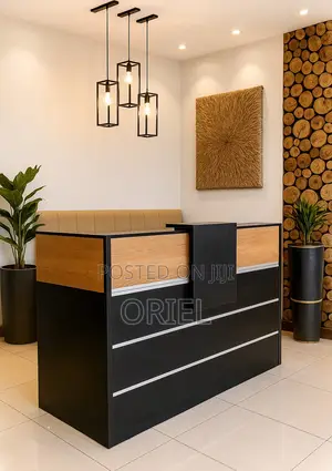 Office Desk : Office 160cm Reception Welcoming Desk