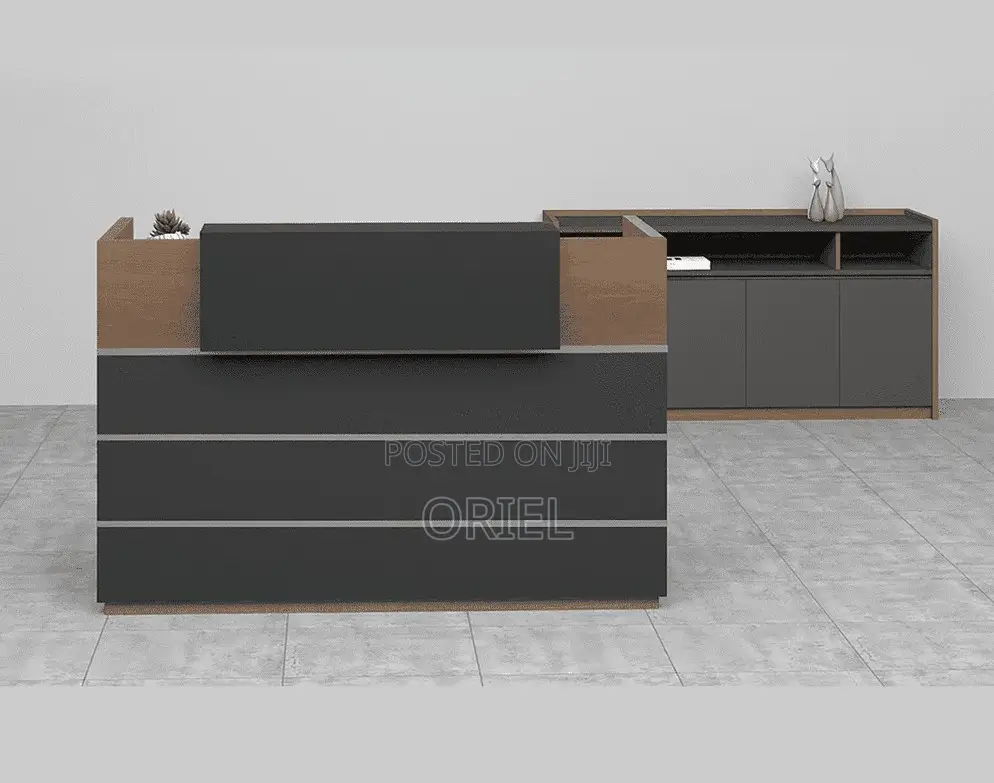 Office Desk : Office 160cm Reception Welcoming Desk