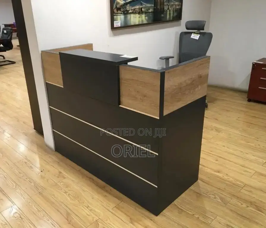 Office Desk : Office 160cm Reception Welcoming Desk