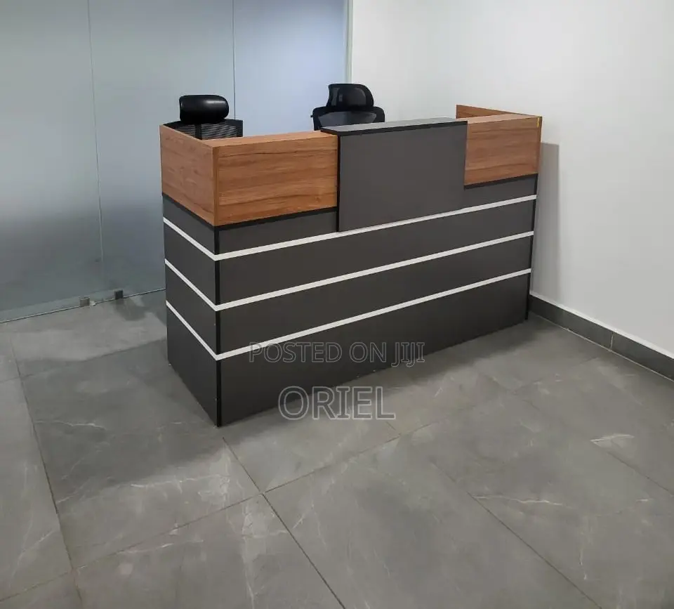 Office Desk : Office 160cm Reception Welcoming Desk
