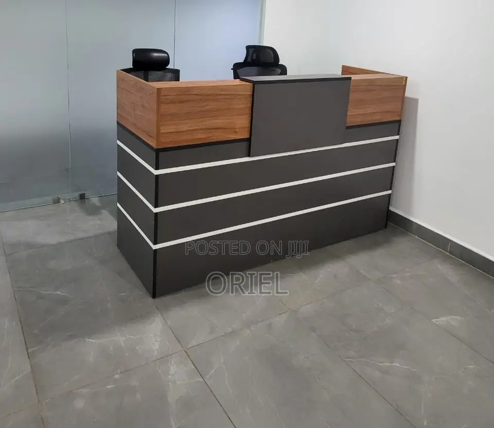 Office Desk : Office 160cm Reception Welcoming Desk