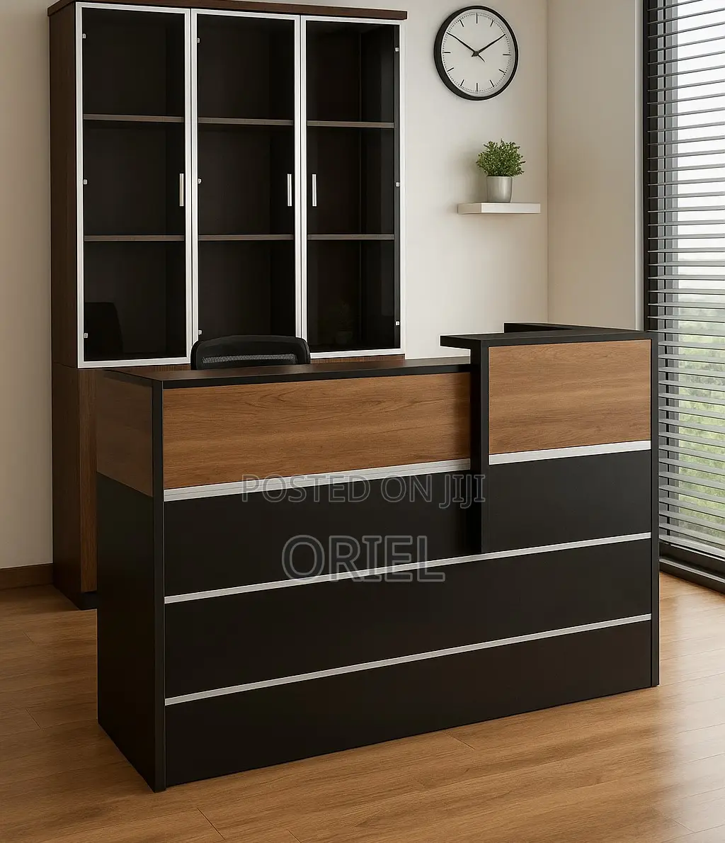 Office Desk : Office 160cm Reception Welcoming Desk