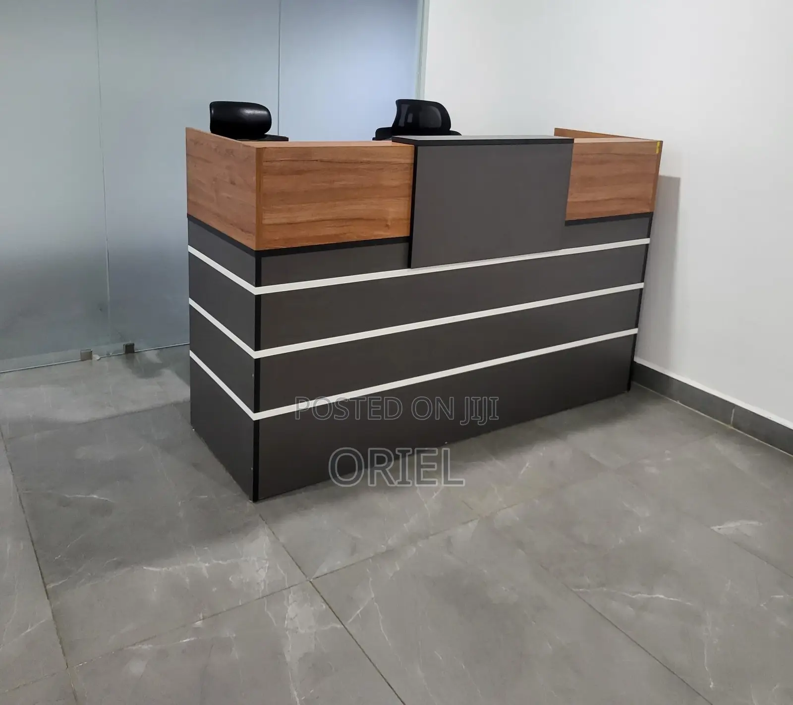 Office Desk : Office 160cm Reception Welcoming Desk