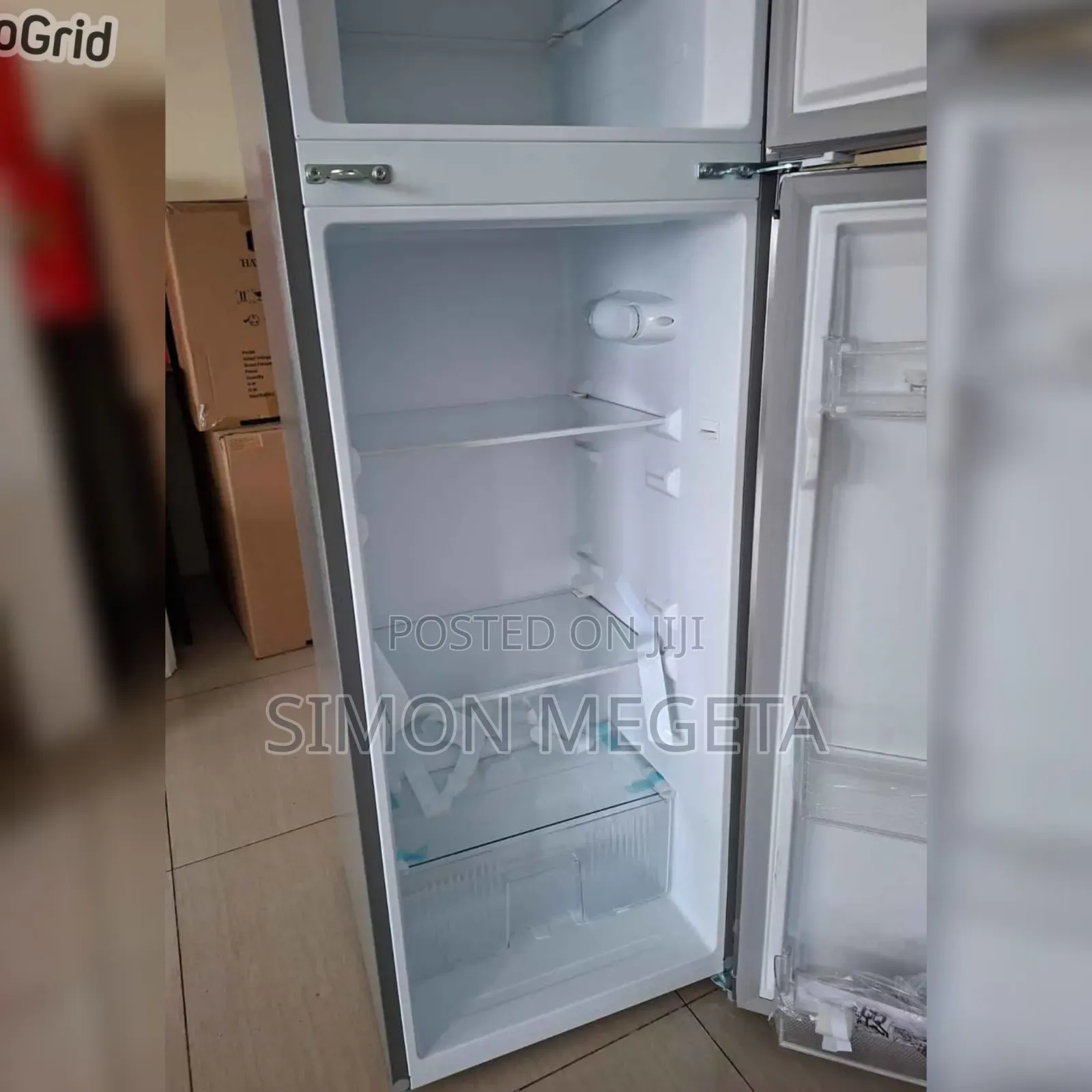 Restocked Hanmac 173 Litres Double Door Fridge