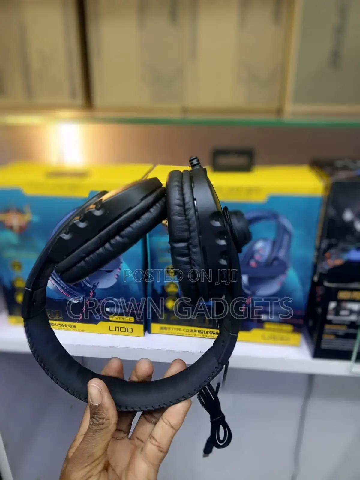 Ovleng U100 Wired Gaming Headset Stereo Sound Type-c