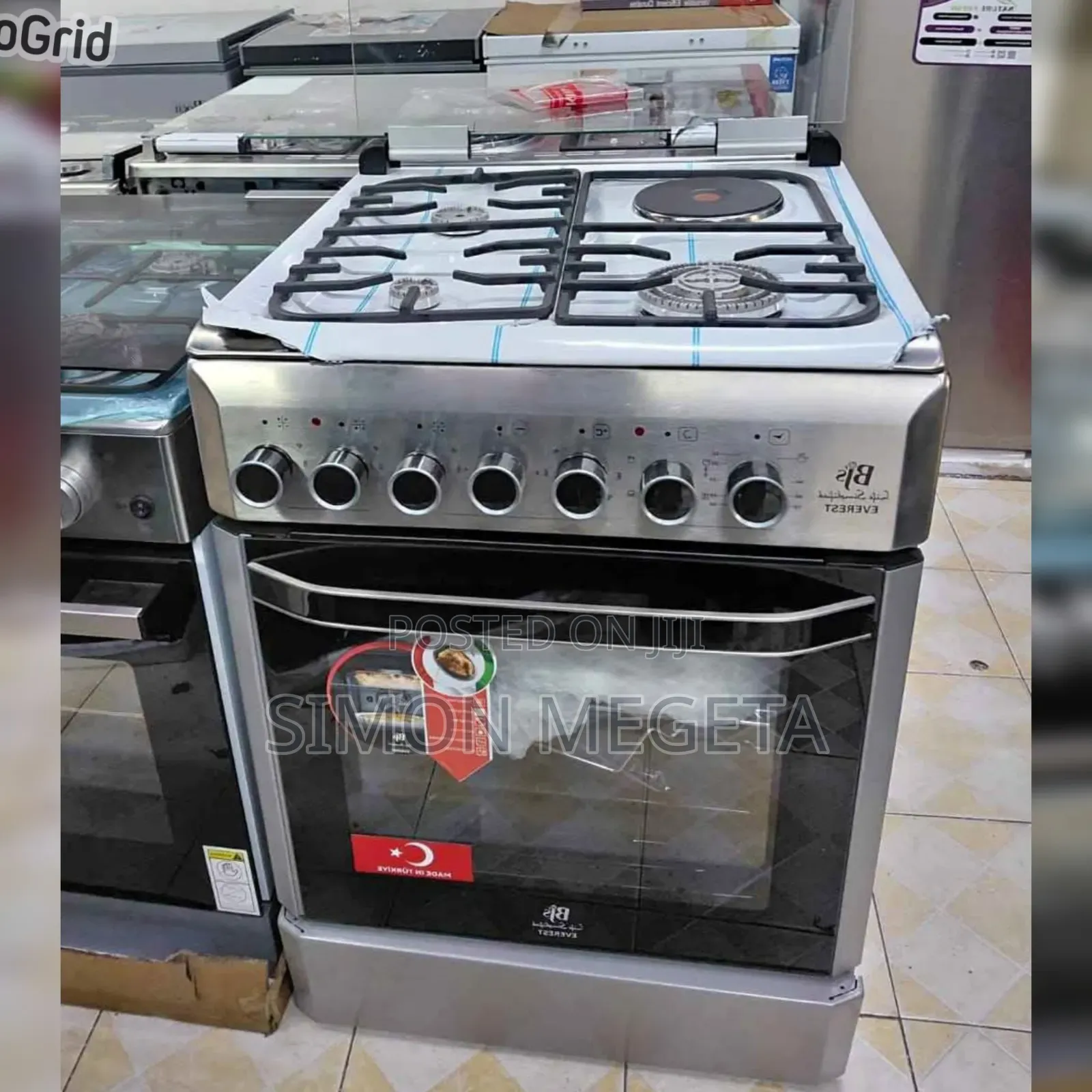 New Arrivals BJS Inox Everest 60 by 60 Cooker