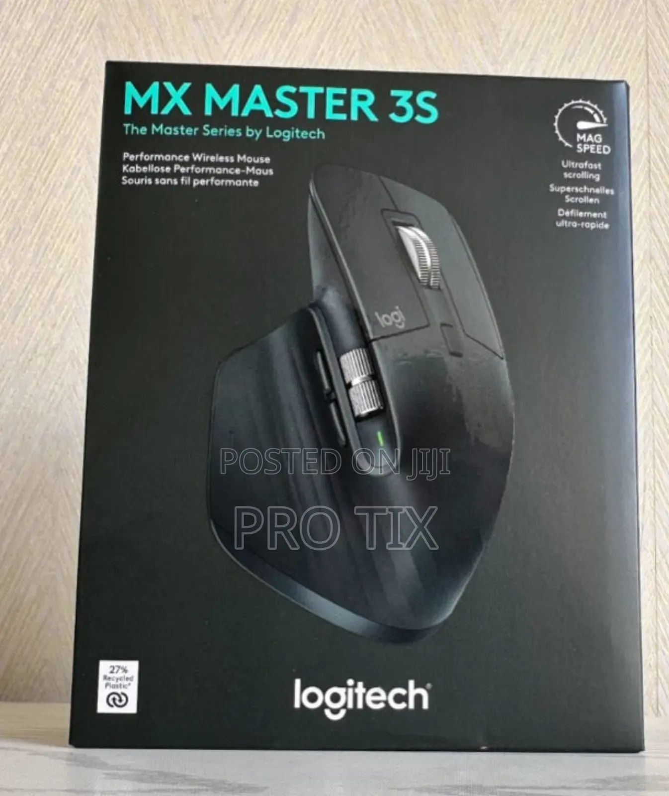 Logitech Mx Master 3s Wireless Mouse (Graphite)
