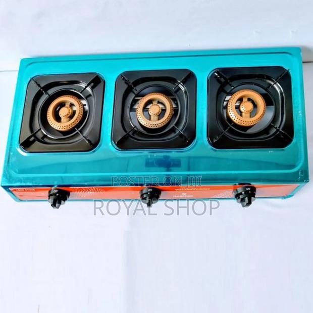 Rashnik 3 Burner Cooker – Stainless Steel Top