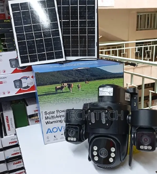 4g Tripple Lens 4g Solar Camera Hieasy