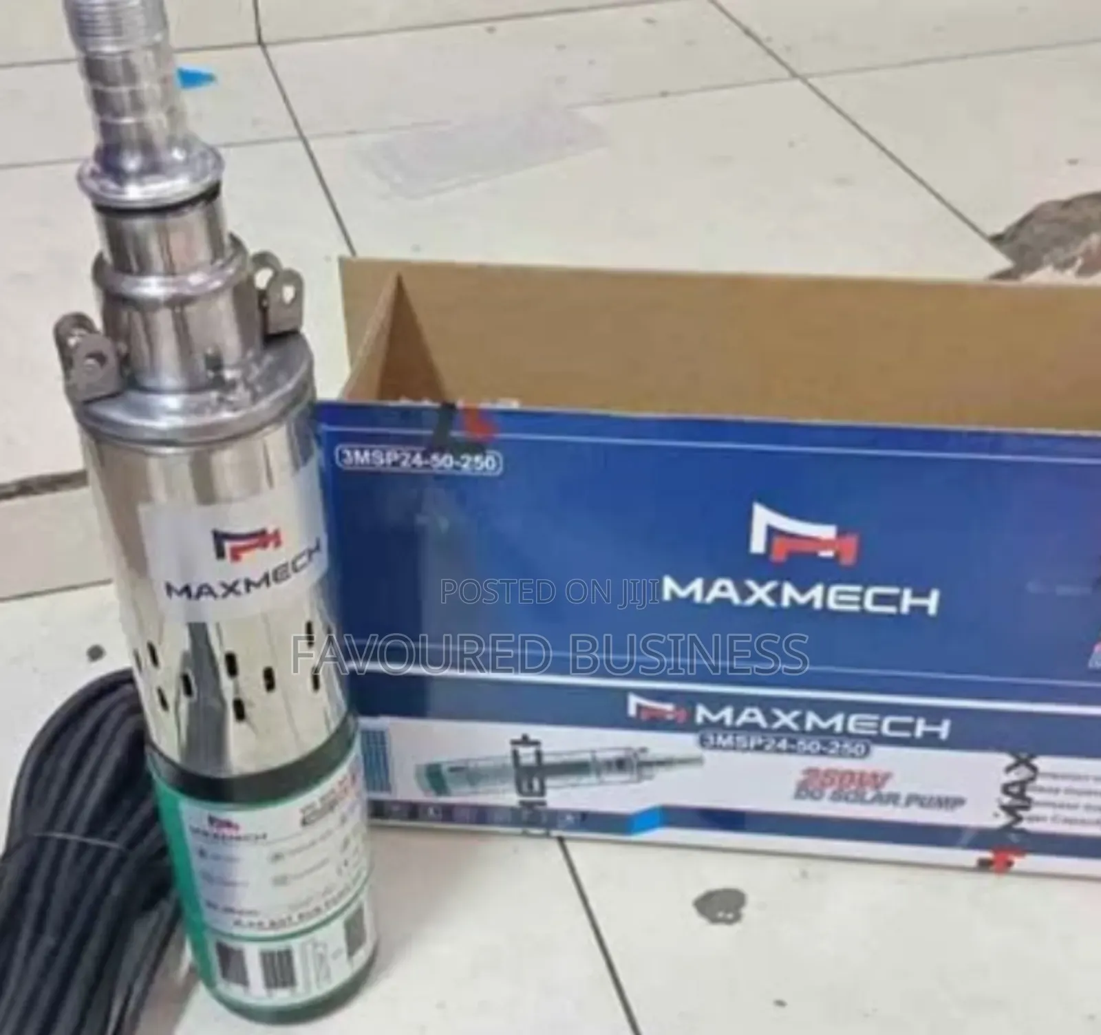 Quality Maxmech 50m 250w Solar Pump