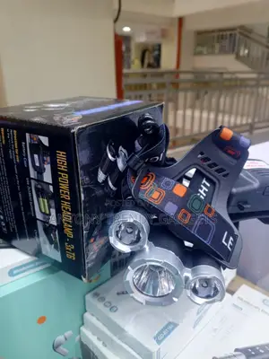 Led Headlamp 3 Bulb High Brightness Usb Rechargeable