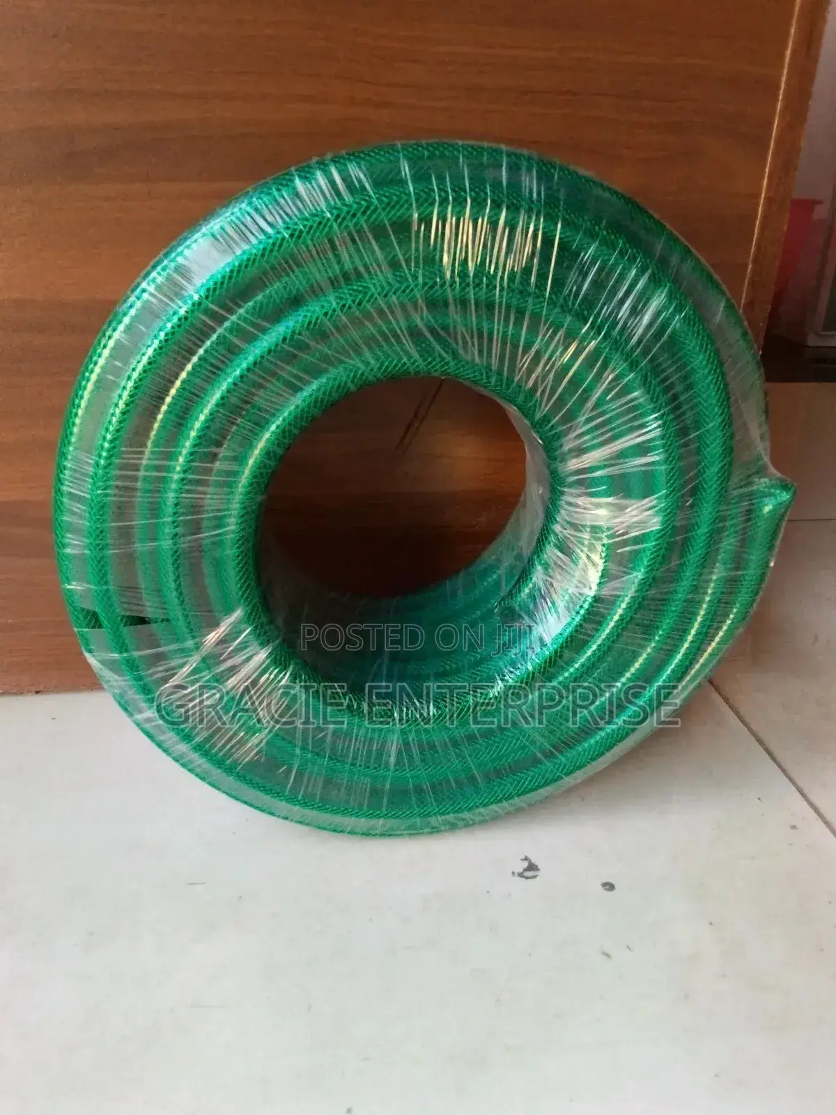 Green Braided Hose Pipe