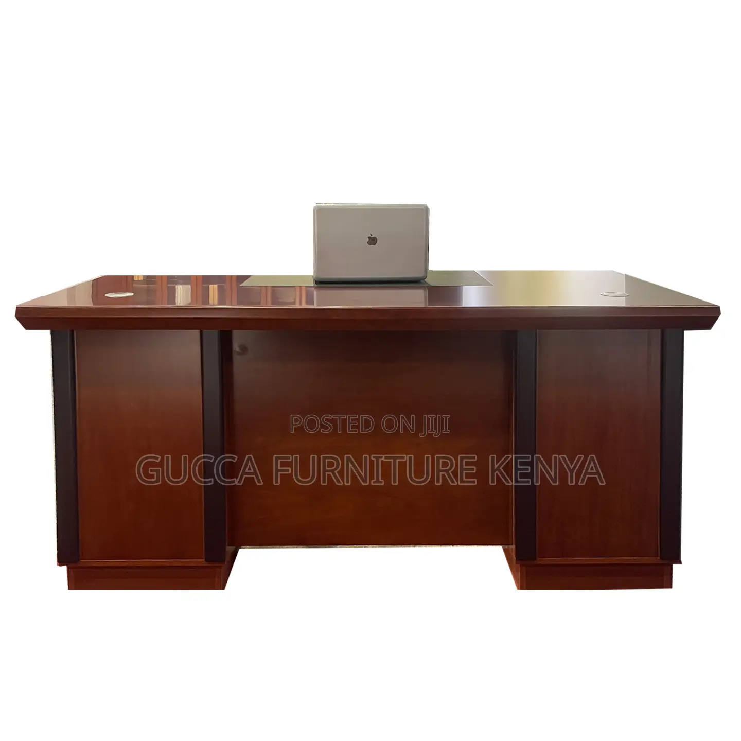 Mahogany 120cm Executive Desk With Drawers