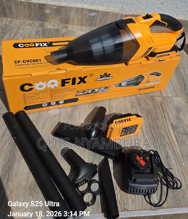 Cordless Vacuum Cleaner/ Coofix Cordless Vacuum Cleaner