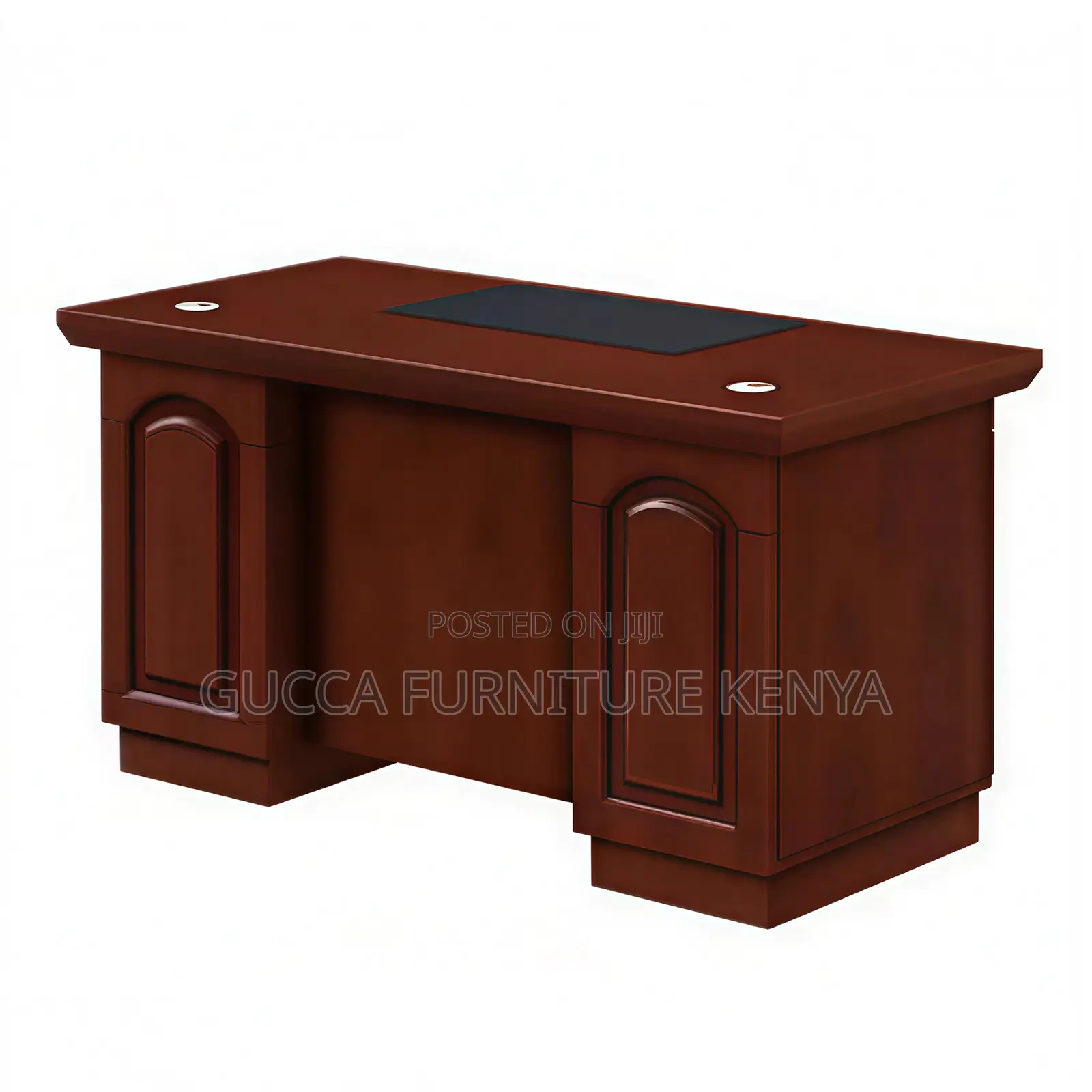 Mahogany 120cm Executive Desk With Drawers