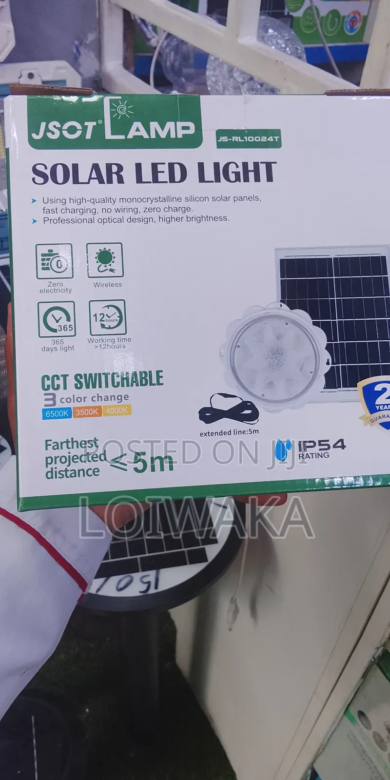 100w Solar Ceiling Light