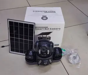 V380 Triple-Lens 4g Solar-Powered PTZ Security Camera