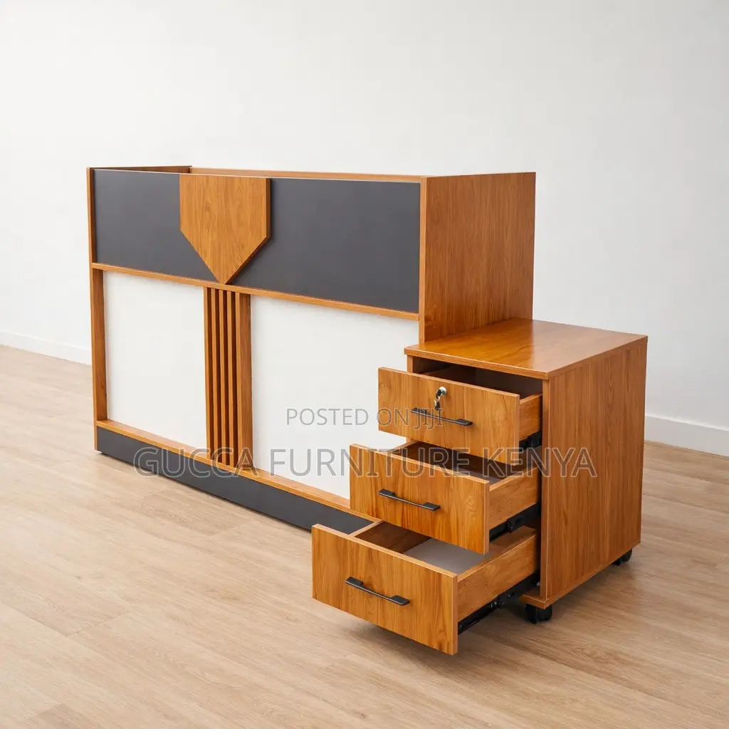1.8m Imported Front Reception Desk With Storage