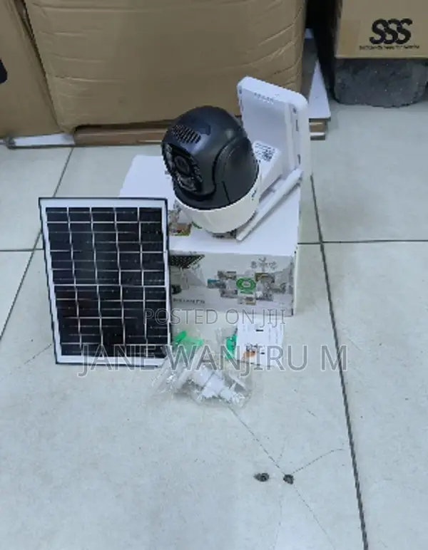 Affordable 4g Solar Powered CCTV Camera - Just Add a 4g Sim Card