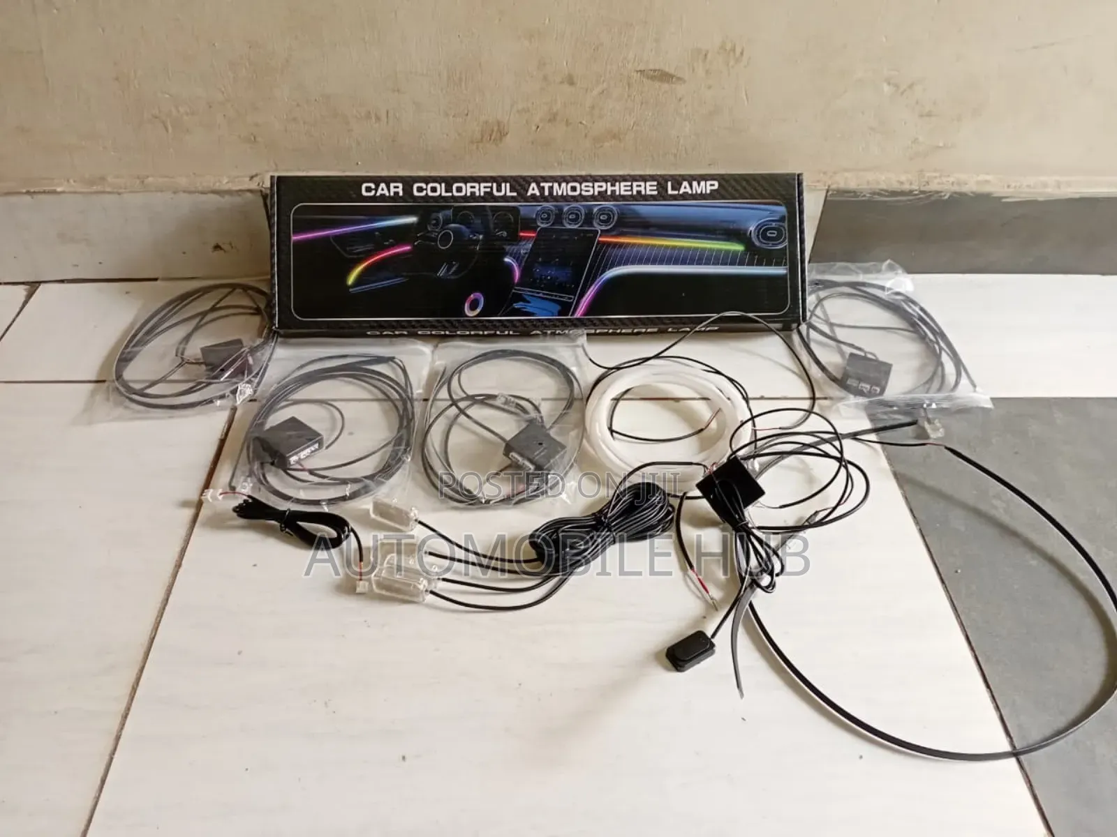 RGB Car Ambient Lights Kit 22pcs Interior Led Lights Kenya