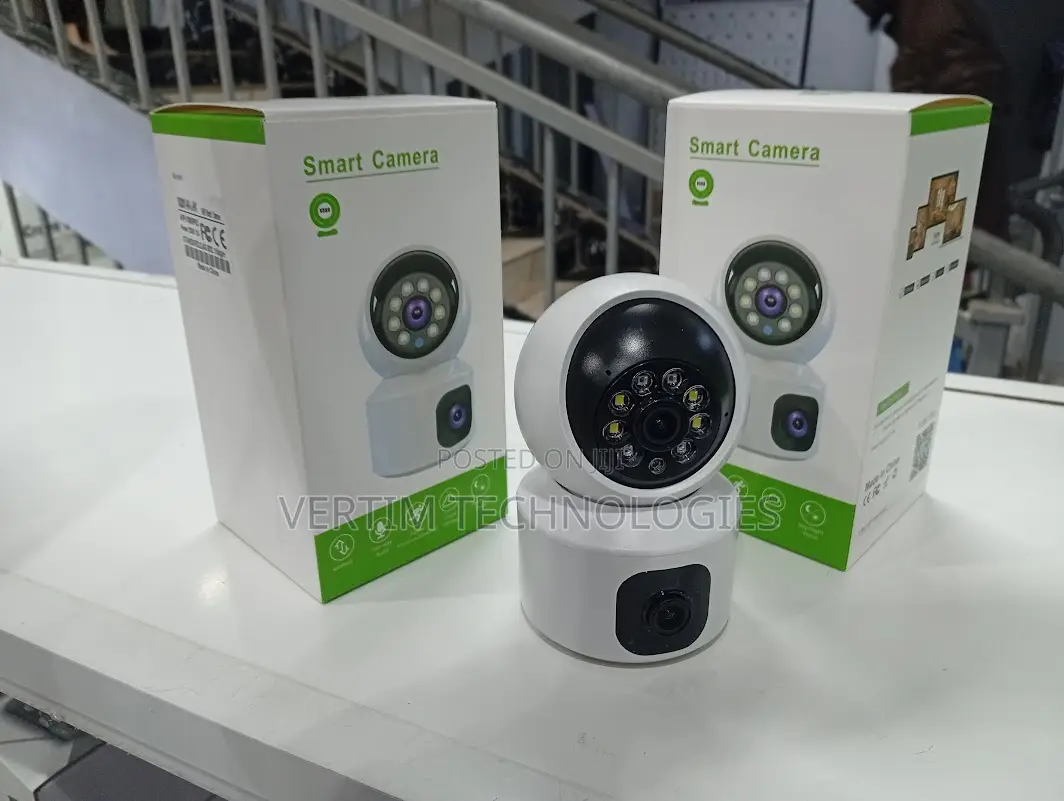 Dual Lens Wireless 4g PTZ Camera Baby Monitor CCTV Camera