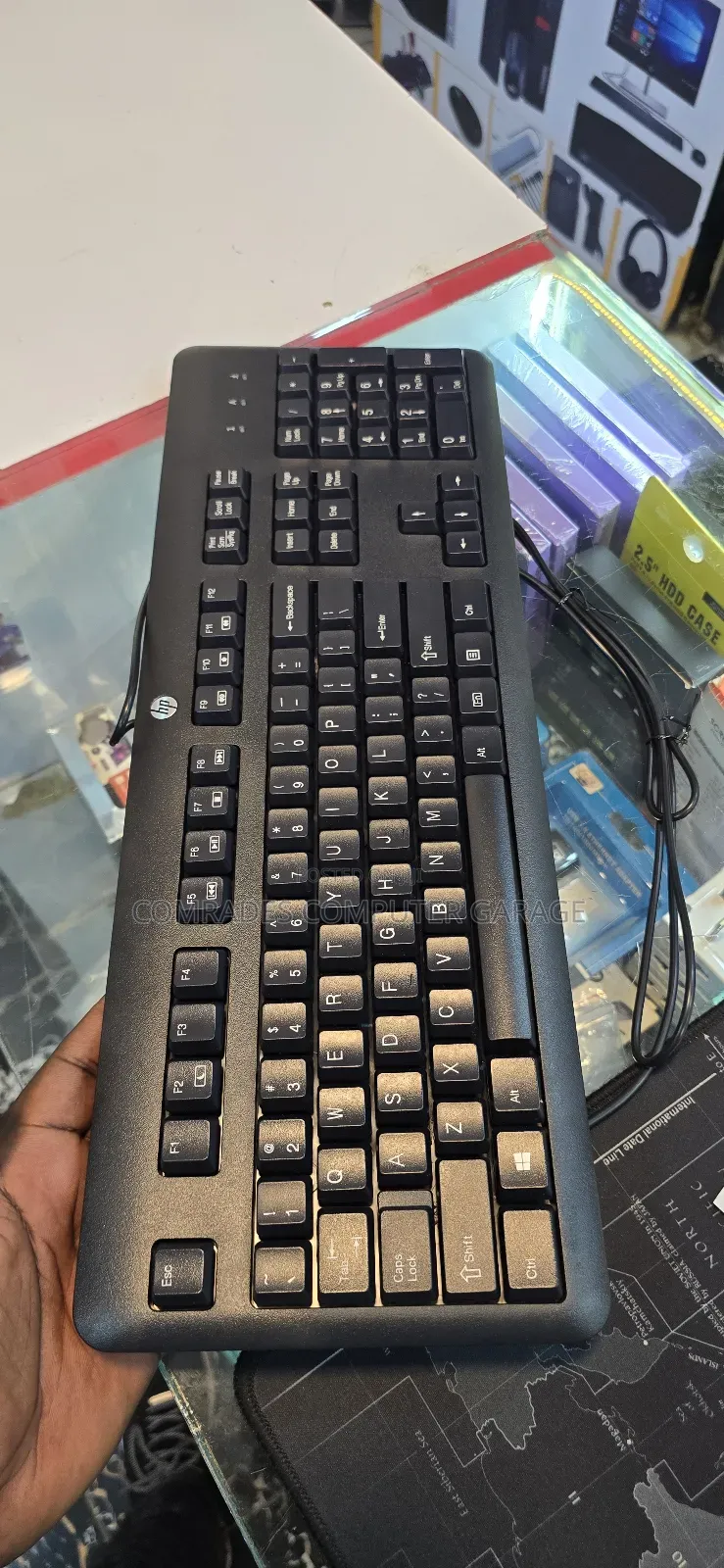 Wired Usb Connectivity Hp Keyboard