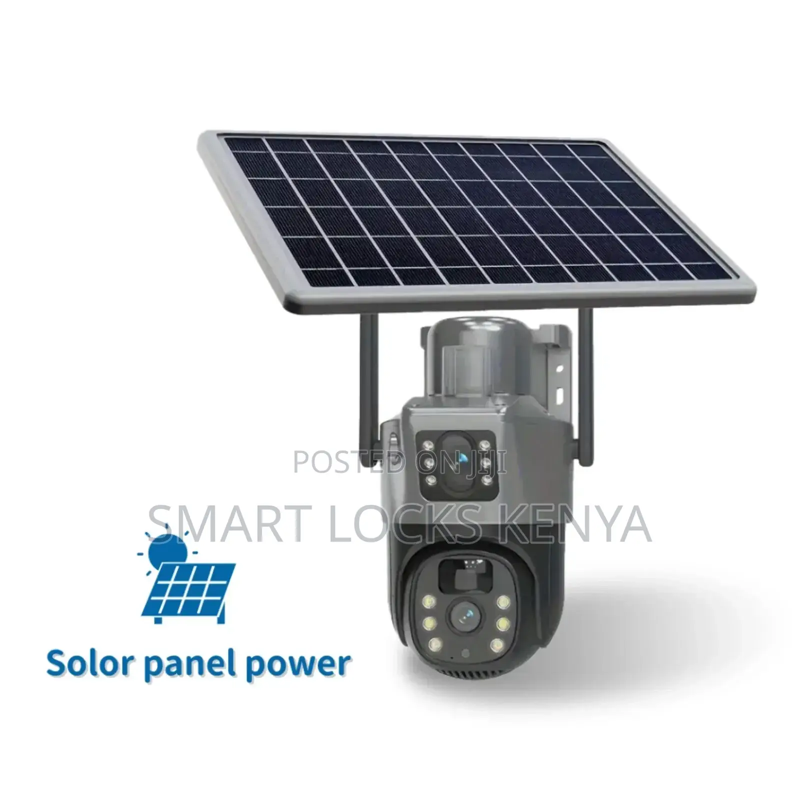 Solar Camera, Hd, Motion Detection, Night Vision, Ip66 Water Proof,