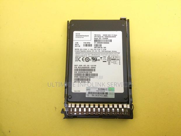 Hpe 480gb Enterprise Sas SSD — 2.5" SFF - thumbnail 2