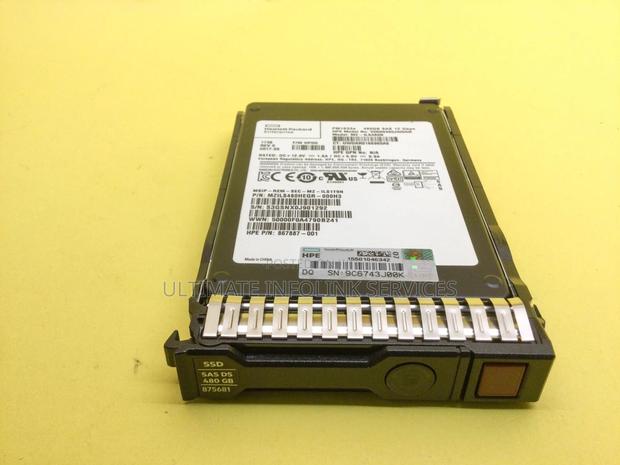 Hpe 480gb Enterprise Sas SSD — 2.5" SFF - thumbnail 3