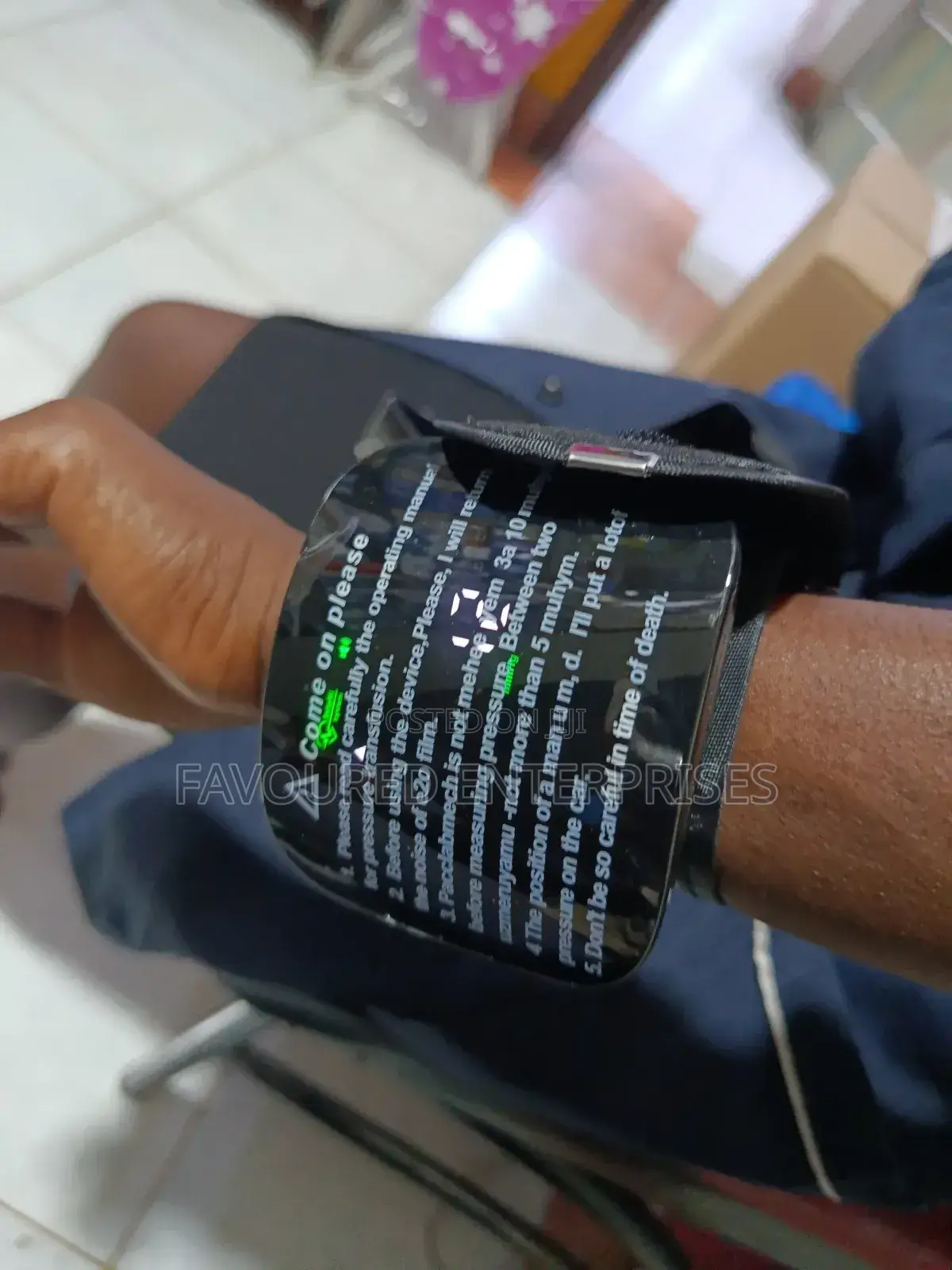 Wrist Blood Pressure Monitor