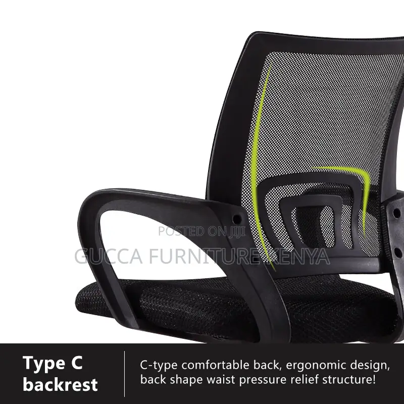 Swivel Mesh Clerical Mid-Back Study Desk Chair