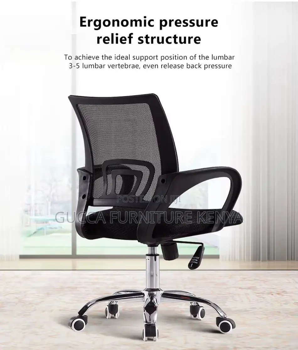 Swivel Mesh Clerical Mid-Back Study Desk Chair