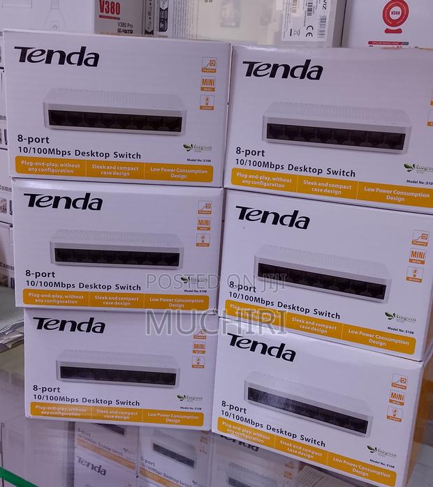 Tenda 8port Switch - main view