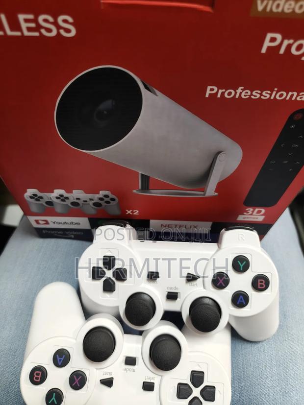 Massive Screen Size Gaming Projector Resolution Videos Wifi Smart - thumbnail 2