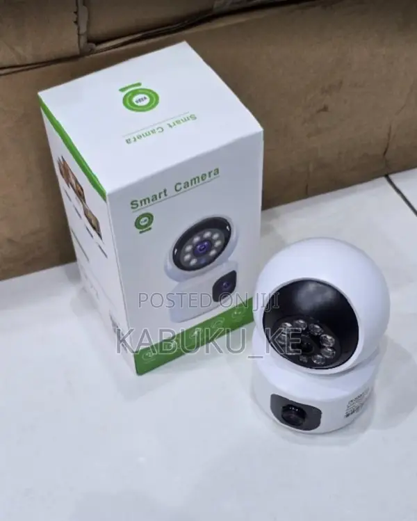 V380 Pro Dual Lens Baby Camera – Wifi PTZ Indoor 360° View,