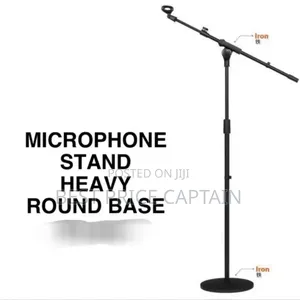 Microphone Stand Heavy Duty Round Base