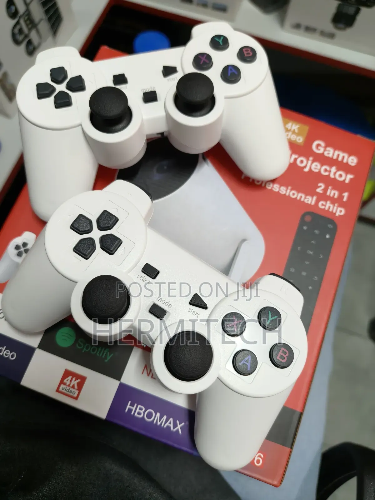 Good for Gaming and Theatre Use Wifi Smart Projector Bluetooth Connect