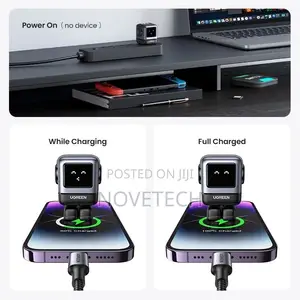 Ugreen 65w Gan Nexode Fast Charger Robot Design Usb C for iPhone Xiaom
